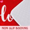 imageASPMIZ 2 Pcs Valentines Day Bathroom Rugs Set Red Heart Bath Rugs Non Slip Washable Romantic Love Memory Foam Bath Mats for Bathroom Absorbent Bathroom Mat Area Rug Set 32 x 20  24 x 16