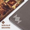 imageASPMIZ 2 Pieces Farmhouse Kitchen Rugs Non Slip Rustic Lodge Bear Moose Deer Kitchen Mats Cushioned Anti Fatigue Brown Washable Kitchen Floor Mats for in Front of Sink 18 x 48  18 x 3018 x 48  18 x 60