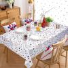 imageASPMIZ 4th of July Stars Tablecloth Fourth of July Patriotic Decoration 60 x 84 inch Polyester Tablecloth Patriotic Stars Table Cloth for Fourth of July Decorations
