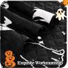 imageASPMIZ Halloween Quilt King Size Pink Ghost Quilt Set with 2 Shams Reversible King Quilts Bedding Set Halloween Comforter Sets Lightweight Bedspread Coverlet 106x961 Quilt 2 Pillow ShamsBlack