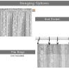 imageASPMIZ Linen Curtains for Bedroom Double Layered Boho Curtain for Living Room Farmhouse Curtain 84 Inch Length 2 Panels Set Rustic Curtains ampamp Drapes Rod Pocket with Tiebacks 52 x 84 Inch BeigeGrey
