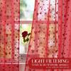 imageASPMIZ Valentines Day Sheer Curtains 84 Inch Length 2 Panels Set Shining Red Love Heart Curtains for Living Room Romantic Sheer Curtain for Bedroom Dining Room Rod Pocket Gifts52quotW x 84quotL Red