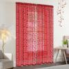 imageASPMIZ Valentines Day Sheer Curtains 84 Inch Length 2 Panels Set Shining Red Love Heart Curtains for Living Room Romantic Sheer Curtain for Bedroom Dining Room Rod Pocket Gifts52quotW x 84quotL Red