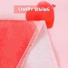 imageASPMIZ Valentines Day Tablecloth Round 60 Inch Falling Love Heart Table Cloth Washable Waterproof Wrinkle Resistant Pink Red Heart Table Cover for Valentines Day Wedding Dinner Party DecorationPink Red