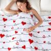 imageASPMIZ Valentines Day Throw Blanket Romantic Heart Love Flannel Blankets Soft Plush Fuzzy Blanket Lightweight Warm Cozy Blanket for Couch Bed Sofa Valentines Home Decorations 50 x 60 Inches