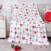 imageASPMIZ Valentines Day Throw Blanket Romantic Heart Love Flannel Blankets Soft Plush Fuzzy Blanket Lightweight Warm Cozy Blanket for Couch Bed Sofa Valentines Home Decorations 50 x 60 Inches