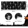 imageHappy Halloween Runner Rug Skeleton Laundry Room Floor Rug Black Runner with Rubber Back Non Slip Area Rug Runners for Hallway Laundry Washroom Entryway Home Kitchen Halloween Decor 20quot x 60quot