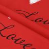 imageValentines Day Tablecloth Square 55 x 55 Inch Red Love Heart Table Cloth Waterproof Spill Proof Wrinkle Resistant Table Cover for Anniversary Wedding Party Holiday Kitchen Dining Room Decoration84 x 60 Rectangular
