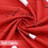 imageValentines Day Tablecloth Square 55 x 55 Inch Red Love Heart Table Cloth Waterproof Spill Proof Wrinkle Resistant Table Cover for Anniversary Wedding Party Holiday Kitchen Dining Room Decoration120 x 60 Rectangular