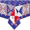 imageASPMIZ 4th of July Tablecloth Square 55x55 InchIndependence Day Table Cloth Memorial Patriotic Tablecloths Waterproof Spillproof American Flag Table Cover for Dinner Party Picnic Decoration