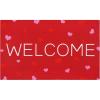 imageASPMIZ Valentines Day Area Rug Doormat Valentines Day Red Door Mat with Non Slip Backing Valentines Welcome Indoor Outdoor Entrance Mats Red Heart Welocme Doormat Home Decor 18 x 30 Inch