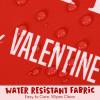 imageASPMIZ Valentines Tablecloth Round 60 Inch Sweet Love Table Cloth Washable Waterproof Wrinkle Resistant Polyester Romantic Red Table Cover for Valentines Wedding Dinner Party Decoration