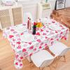 imageValentines Day Tablecloth Rectangle 60quot x 84quot Love Heart Table Cloth Waterproof Spill Proof Wrinkle Resistant Table Cover for Anniversary Wedding Party Holiday Kitchen Dining Decor Red Pink White120 x 60 Rectangular