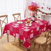 imageValentines Day Tablecloth Rectangle 60x84 Inch Buffalo Plaid Love Heart Table Cloth Red Heart Tablecloths Waterproof Spillproof Tablecloth for Valentines Day Wedding Dinner Party Decoration