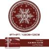 imageASPMIZ Christmas Area Rug 3x5 Snowflake Entryway Rug Non Slip Washable Rugs Low Pile Floor Mat Soft Faux Wool Rugs for Living Room Bedroom Kitchen Holiday Christmas Decorations RedRed