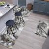 imageASPMIZ Gray Marble Kitchen Mats for Floor 3 Piece Set Modern Waterproof Kitchen Mats Cushioned Anti Fatigue Memory Foam Kitchen Rugs Non Slip Washable Comfort Mats 18quotx 30quot  18quot x 48quot  18quot x 60quotGrey