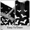 imageASPMIZ Halloween Runner Rug Non Slip Runners for Hallways Black Kitchen Runner Rug Rubber Bat Laundry Mat Washable Laundry Rug Kitchen Floor Mat Indoor Outdoor Halloween Decor197 x 591 Inch