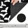 imageASPMIZ Halloween Runner Rug Non Slip Runners for Hallways Black Kitchen Runner Rug Rubber Bat Laundry Mat Washable Laundry Rug Kitchen Floor Mat Indoor Outdoor Halloween Decor197 x 591 Inch