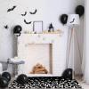 imageASPMIZ Halloween Runner Rug Non Slip Runners for Hallways Black Kitchen Runner Rug Rubber Bat Laundry Mat Washable Laundry Rug Kitchen Floor Mat Indoor Outdoor Halloween Decor197 x 591 Inch