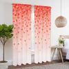 imageASPMIZ Valentines Day Love Heart Curtains  84 Inch Length 2 Panels Set Light Filter Romantic Curtains for Living Room amp Bedroom Rod Pocket Windows Decor 52 W x 84 L