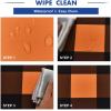 imageASPMIZ Halloween Tablecloth Plaid Checkered Table Cloth Orange and Black Tablecloths Machine Washable Tablecloth Rectangle for Dinner Party Decoration 60 x 84 inchOrange and Black