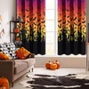 image:imageASPMIZ Halloween Curtains for Bedroom Spider Web Bat Blackout Curtains for Living Room Orange Purple Ombre Curtains 84 Inch Length 2 Panels Set Grommet Top Drapes for Halloween Party 52W x 84LPurple