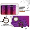 image:imageASPMIZ Halloween Curtains for Bedroom Spider Web Bat Blackout Curtains for Living Room Orange Purple Ombre Curtains 84 Inch Length 2 Panels Set Grommet Top Drapes for Halloween Party 52W x 84LPurple
